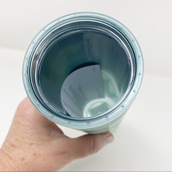 STARBUCKS LIMITED EDITION Mint Etched Ribbon Swirl Tumbler - Picture 5 of 7